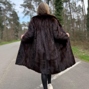 Mink fur coat