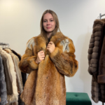 Red Fox Fur Jacket ‚Äì Women‚Äôs Real Vintage Fur
