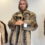 Coyote Fur Jacket, Real Fur Jacket, Women's Fur Jacket, Real Coyote Fur, Coyote Jacket, Vintage Fur Coat, Women's Vintage Coat, Fur